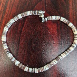 Multi earth tone anklet 9 inches